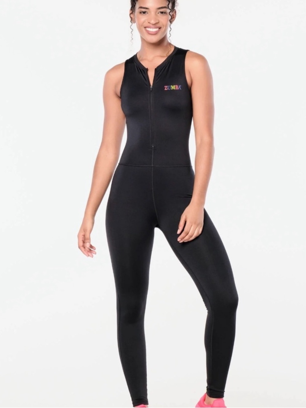 Zumba Long Pant Bodysuit with Mesh Back!